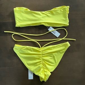 Frankie S Bikinis Swim Frankies Bikinis Lemonade Bikini Set Poshmark